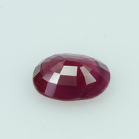 1.05 Cts Natural Burma Ruby Loose Gemstone Oval Cut