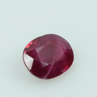 1.05 Cts Natural Burma Ruby Loose Gemstone Oval Cut