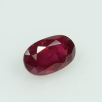 0.99 Cts Natural Burma Ruby Loose Gemstone Oval Cut