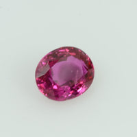 0.59 Cts Unheated Natural Burma Ruby Loose Gemstone Oval Cut