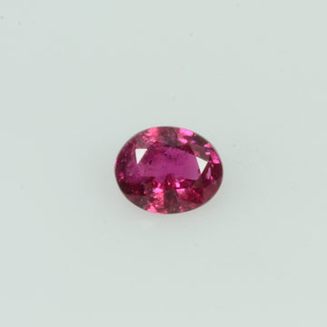 0.18 Cts Natural Burma Ruby Loose Gemstone Oval Cut