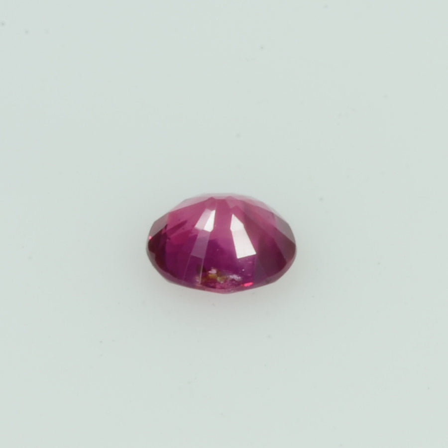 0.26 Cts Natural Burma Ruby Loose Gemstone Oval Cut