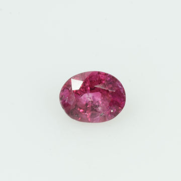 0.29 Cts Natural Burma Ruby Loose Gemstone Oval Cut