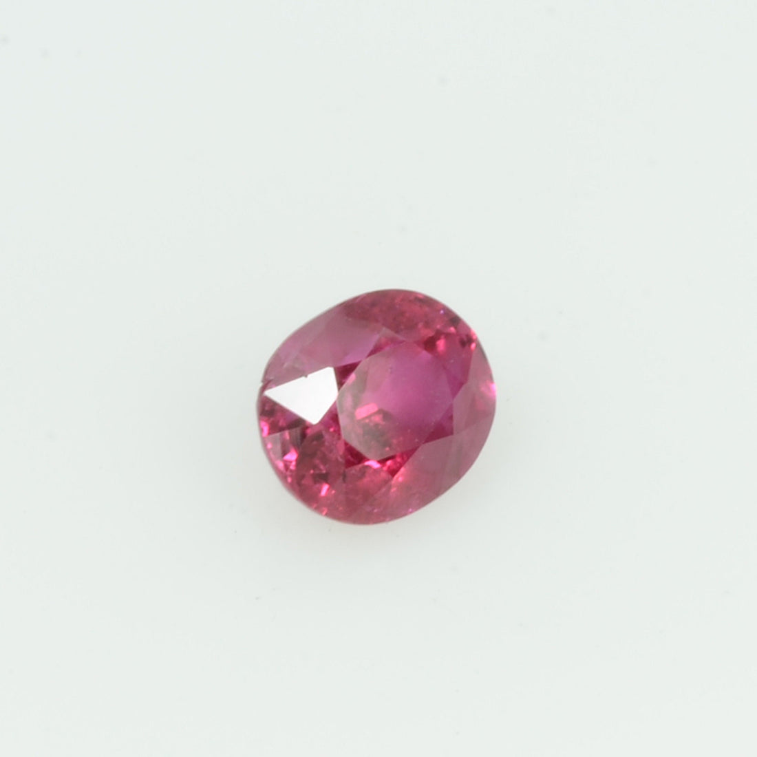 0.32 Cts Natural Burma Ruby Loose Gemstone Oval Cut