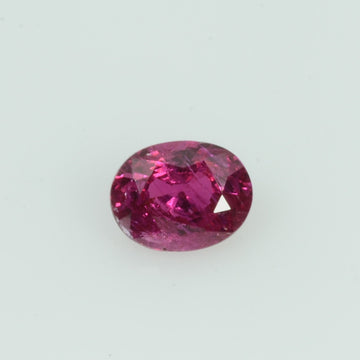 0.36 Cts Natural Burma Ruby Loose Gemstone Oval Cut