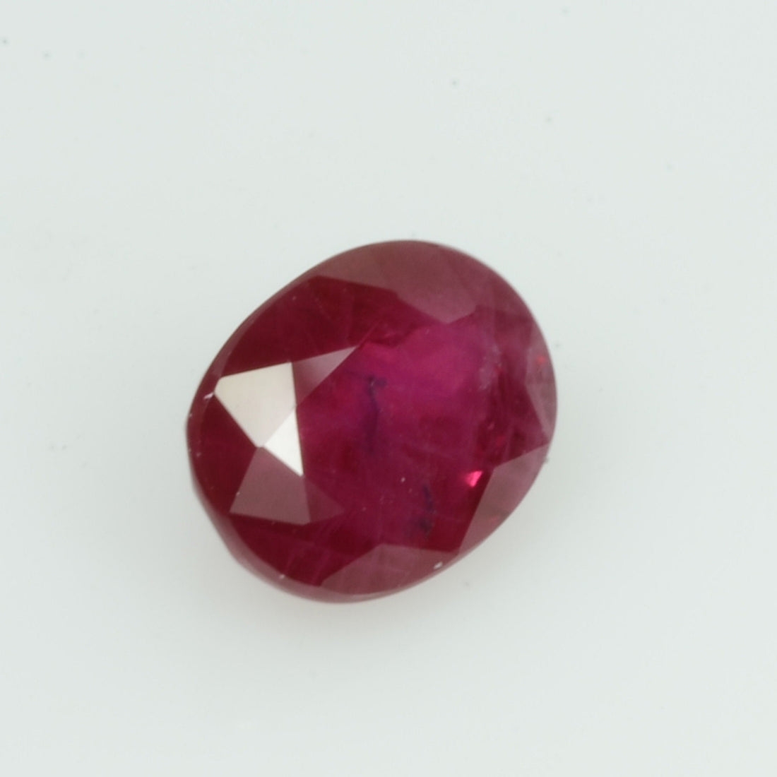 1.12 Cts Natural Burma Ruby Loose Gemstone Oval Cut