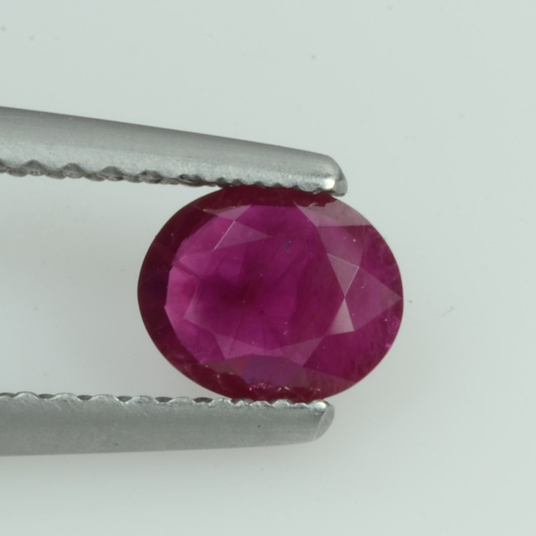 0.43 Cts Natural Burma Ruby Loose Gemstone Oval Cut