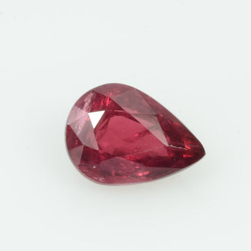 0.97 cts Natural Ruby Loose Gemstone Pear Cut