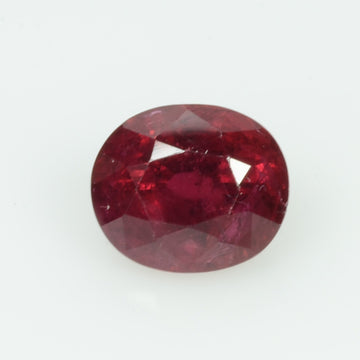 1.40 cts Natural Ruby Loose Gemstone Oval Cut