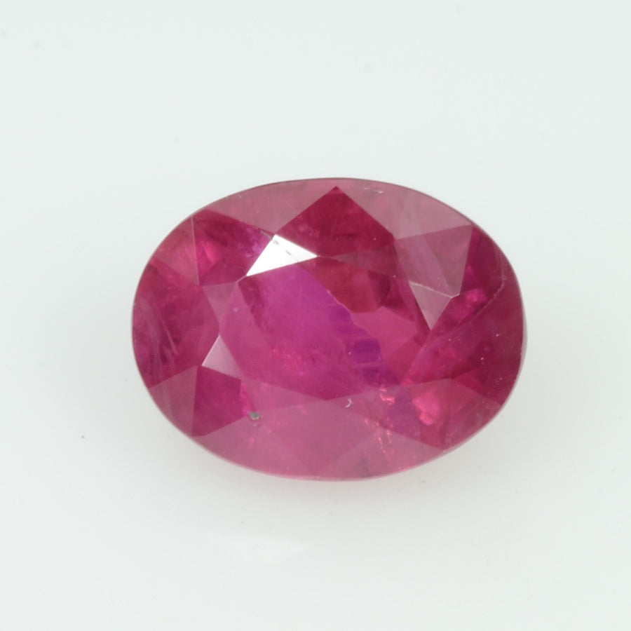 1.59 cts Natural Burma Ruby Loose Gemstone Oval Cut