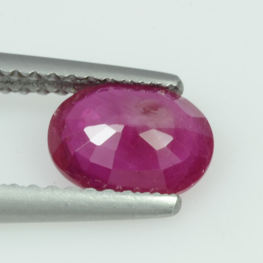 1.16 cts Natural Burma Ruby Loose Gemstone Oval Cut