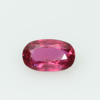 0.66 cts Natural Burma Ruby Loose Gemstone Oval Cut