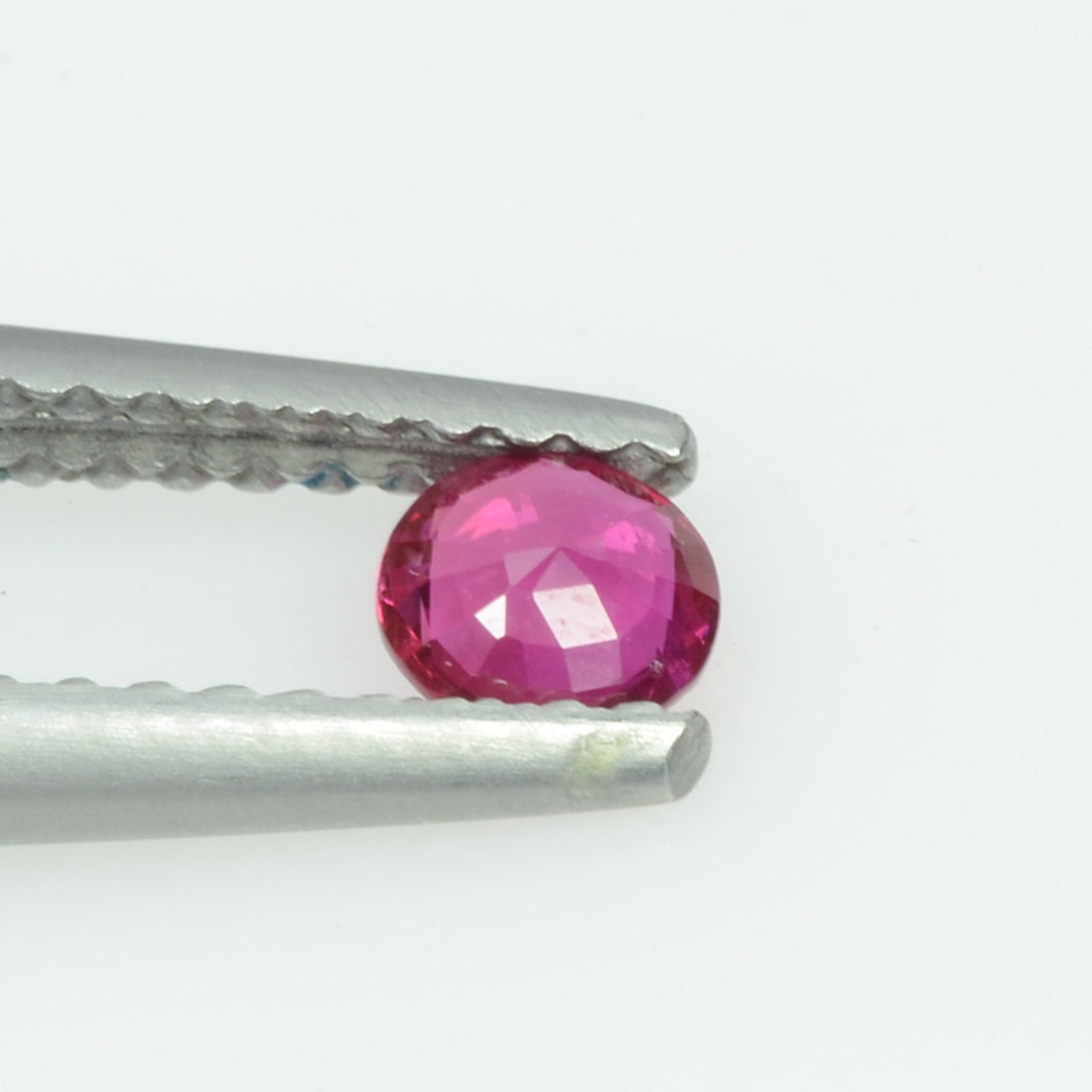 3.8 mm Natural Burma Ruby Loose Gemstone Round Cut