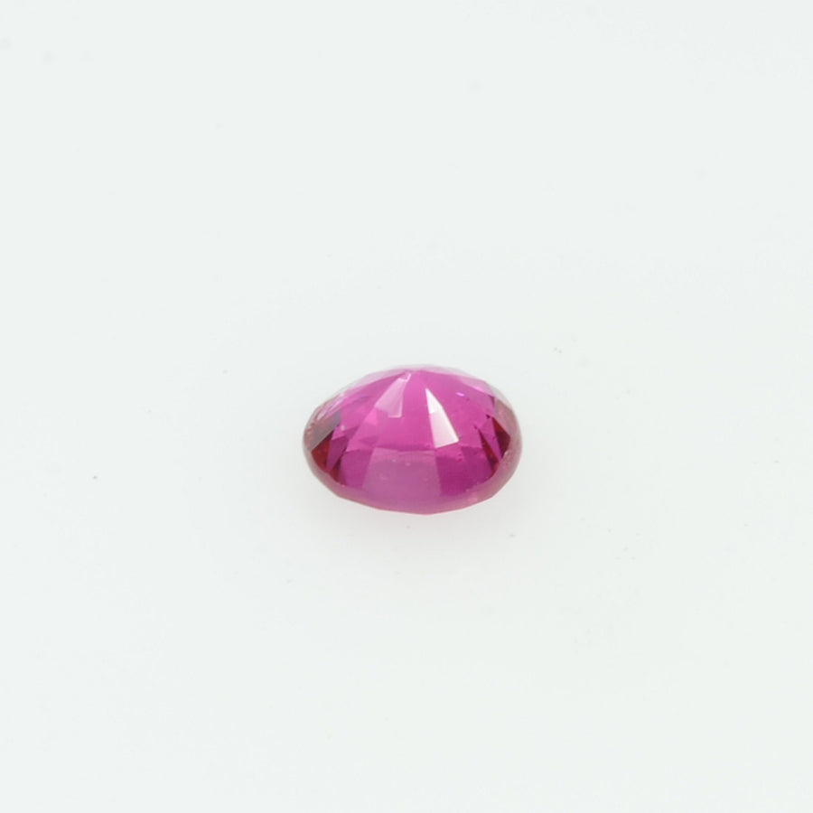 0.19 cts Natural Burma Ruby Loose Gemstone Oval Cut