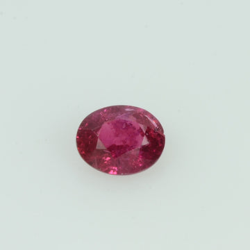 0.27 Cts Natural Burma Ruby Loose Gemstone Oval Cut