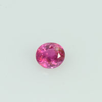 0.18 Cts Natural Burma Ruby Loose Gemstone Oval Cut