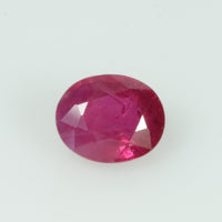 0.59 Cts Natural Burma Ruby Loose Gemstone Oval Cut