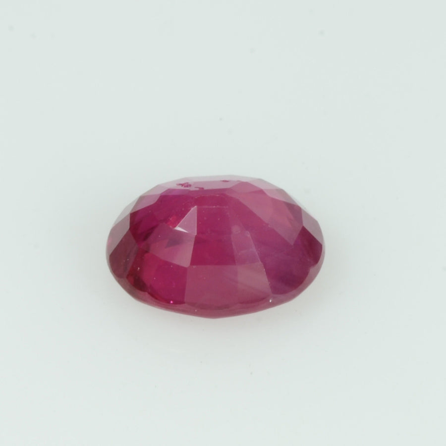 0.59 Cts Natural Burma Ruby Loose Gemstone Oval Cut