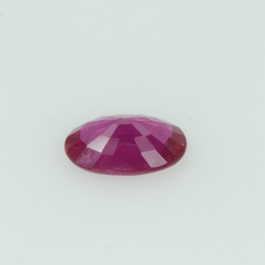 0.35 Cts Natural Vietnam Ruby Loose Gemstone Oval Cut