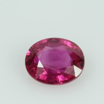 0.96 Cts Natural Vietnam Ruby Loose Gemstone Oval Cut