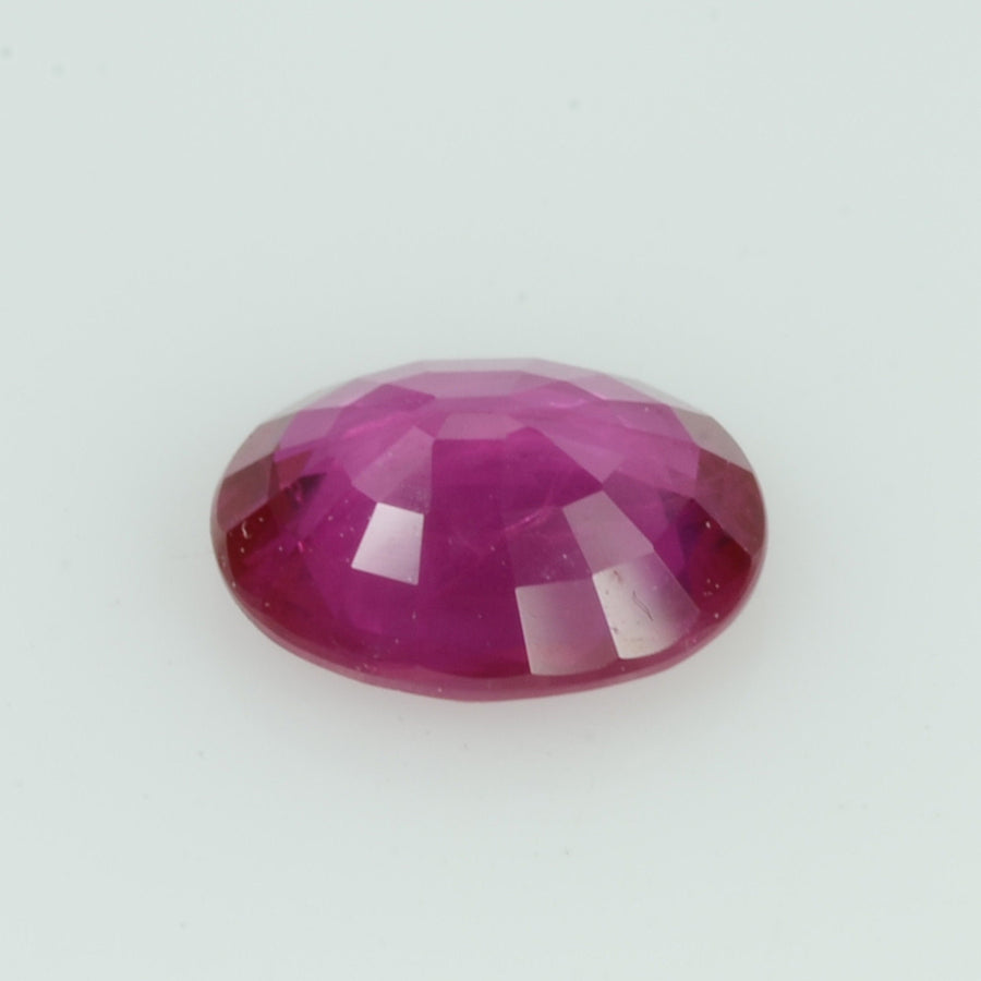 0.96 Cts Natural Vietnam Ruby Loose Gemstone Oval Cut