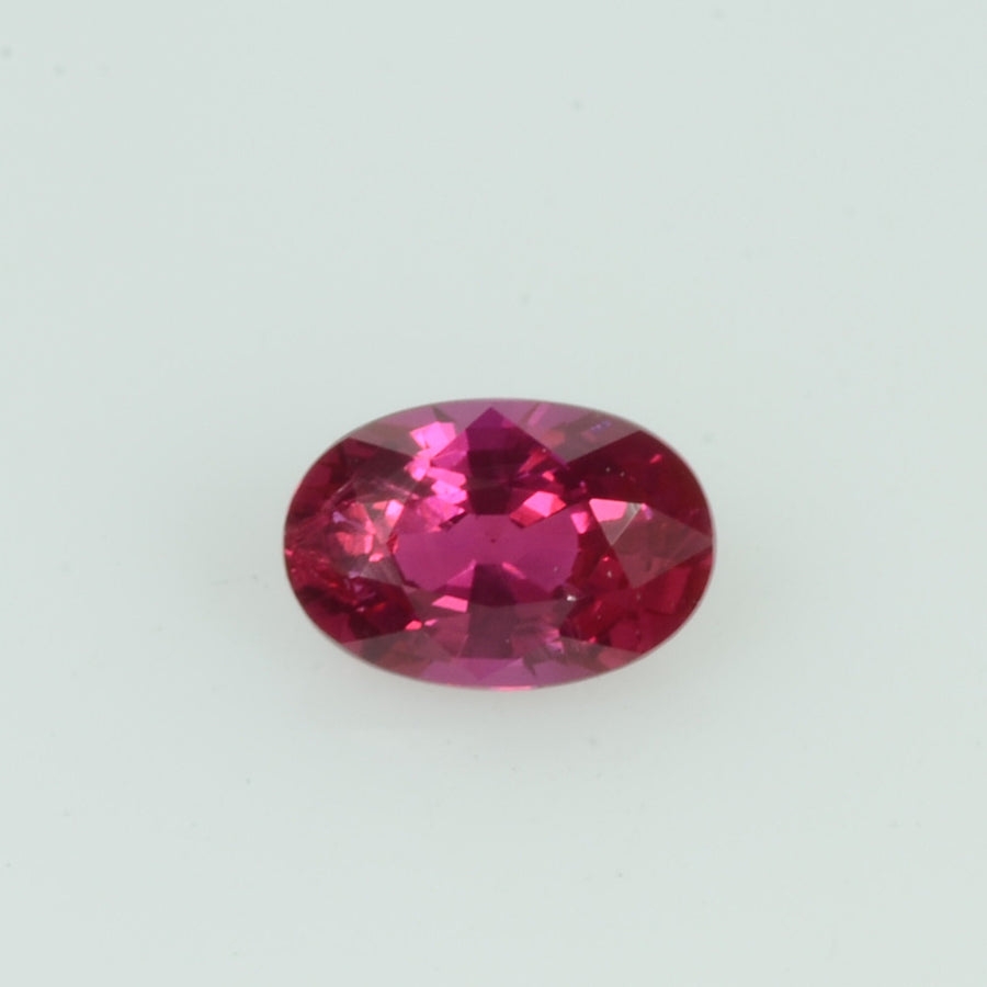 0.38 Cts Natural Vietnam Ruby Loose Gemstone Oval Cut