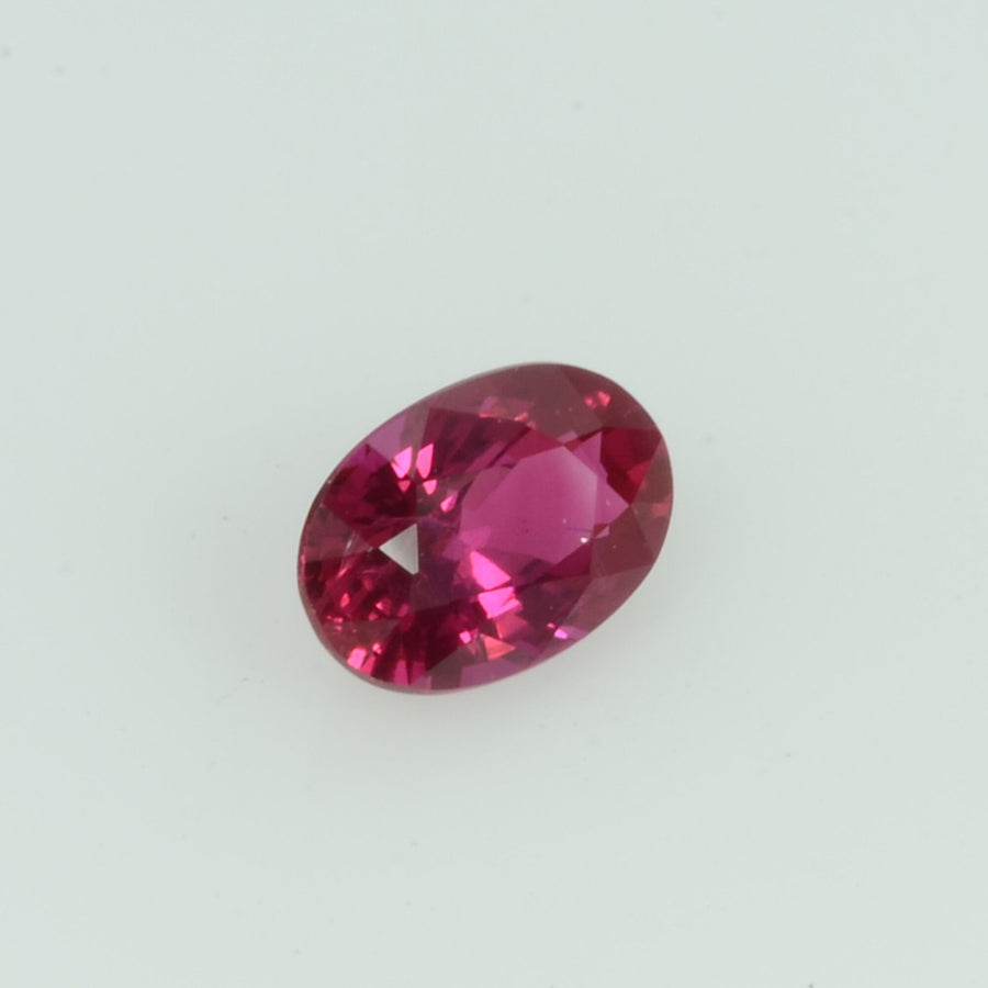 0.38 Cts Natural Vietnam Ruby Loose Gemstone Oval Cut