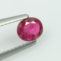 0.44 Cts Natural Vietnam Ruby Loose Gemstone Oval Cut