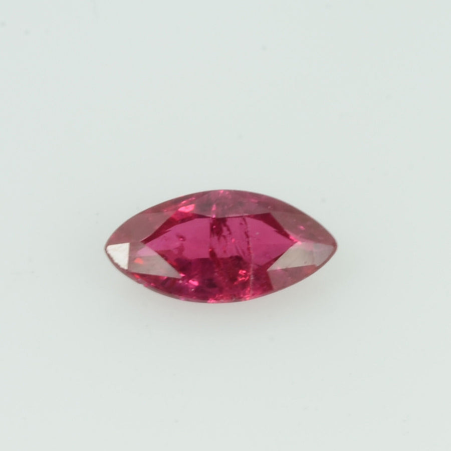 0.30 cts Natural Vietnam Ruby Loose Gemstone Marquise Cut