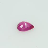 0.23 cts Natural Vietnam Ruby Loose Gemstone Pear Cut