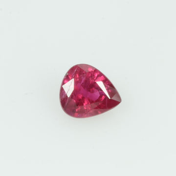 0.27 cts Natural Vietnam Ruby Loose Gemstone Pear Cut