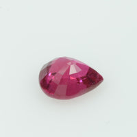 0.60 cts Natural Vietnam Ruby Loose Gemstone Pear Cut