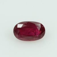 0.99 Cts Natural Burma Ruby Loose Gemstone Oval Cut