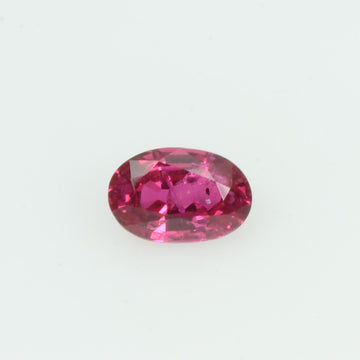 0.31 Cts Natural Burma Ruby Loose Gemstone Oval Cut