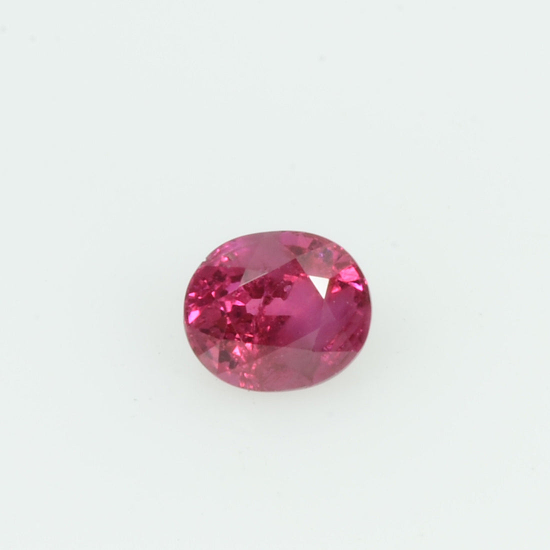 0.32 Cts Natural Burma Ruby Loose Gemstone Oval Cut