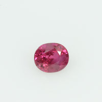 0.32 Cts Natural Burma Ruby Loose Gemstone Oval Cut