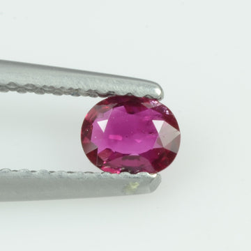 0.27 Cts Natural Burma Ruby Loose Gemstone Oval Cut