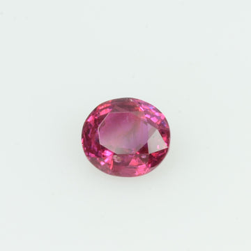 0.30 Cts Natural Burma Ruby Loose Gemstone Oval Cut