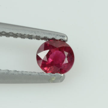 0.36 Cts Natural Burma Ruby Loose Gemstone Oval Cut