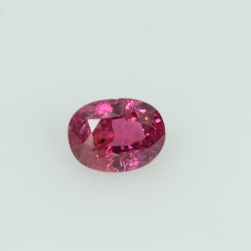 0.39 Cts Natural Burma Ruby Loose Gemstone Oval Cut