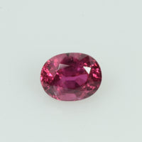 0.51 Cts Natural Burma Ruby Loose Gemstone Oval Cut