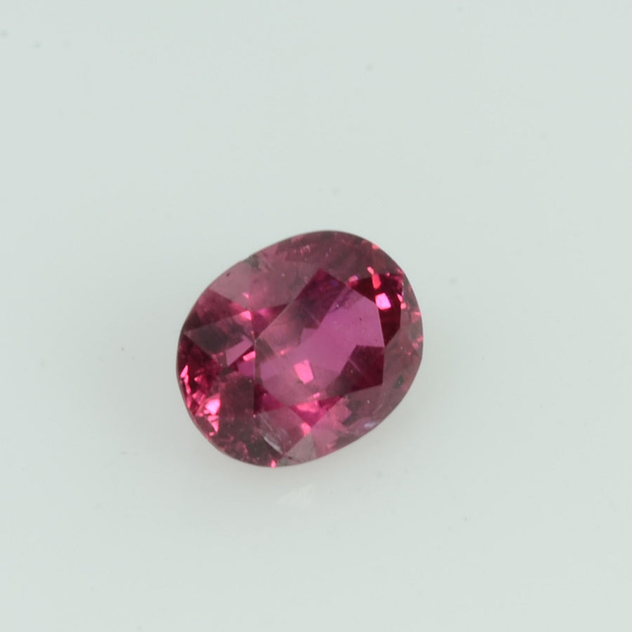 0.51 Cts Natural Burma Ruby Loose Gemstone Oval Cut