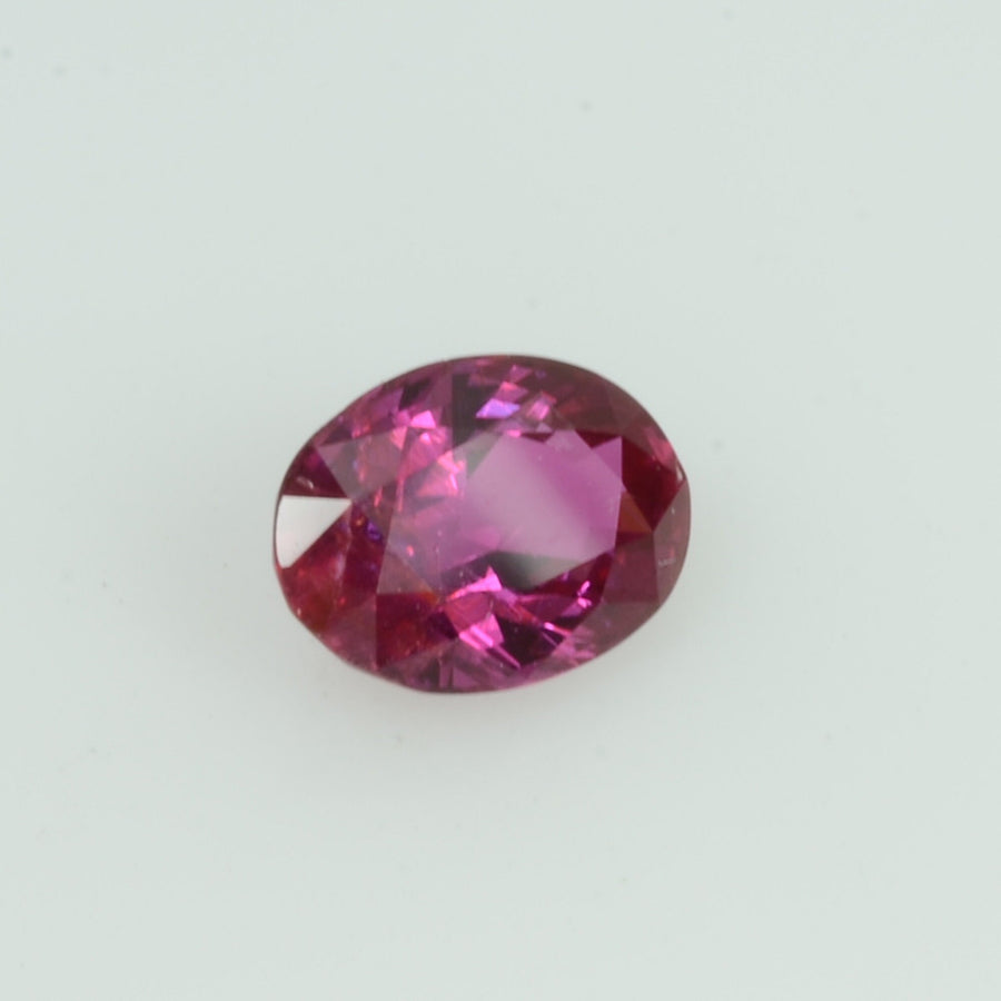 0.48 Cts Natural Burma Ruby Loose Gemstone Oval Cut