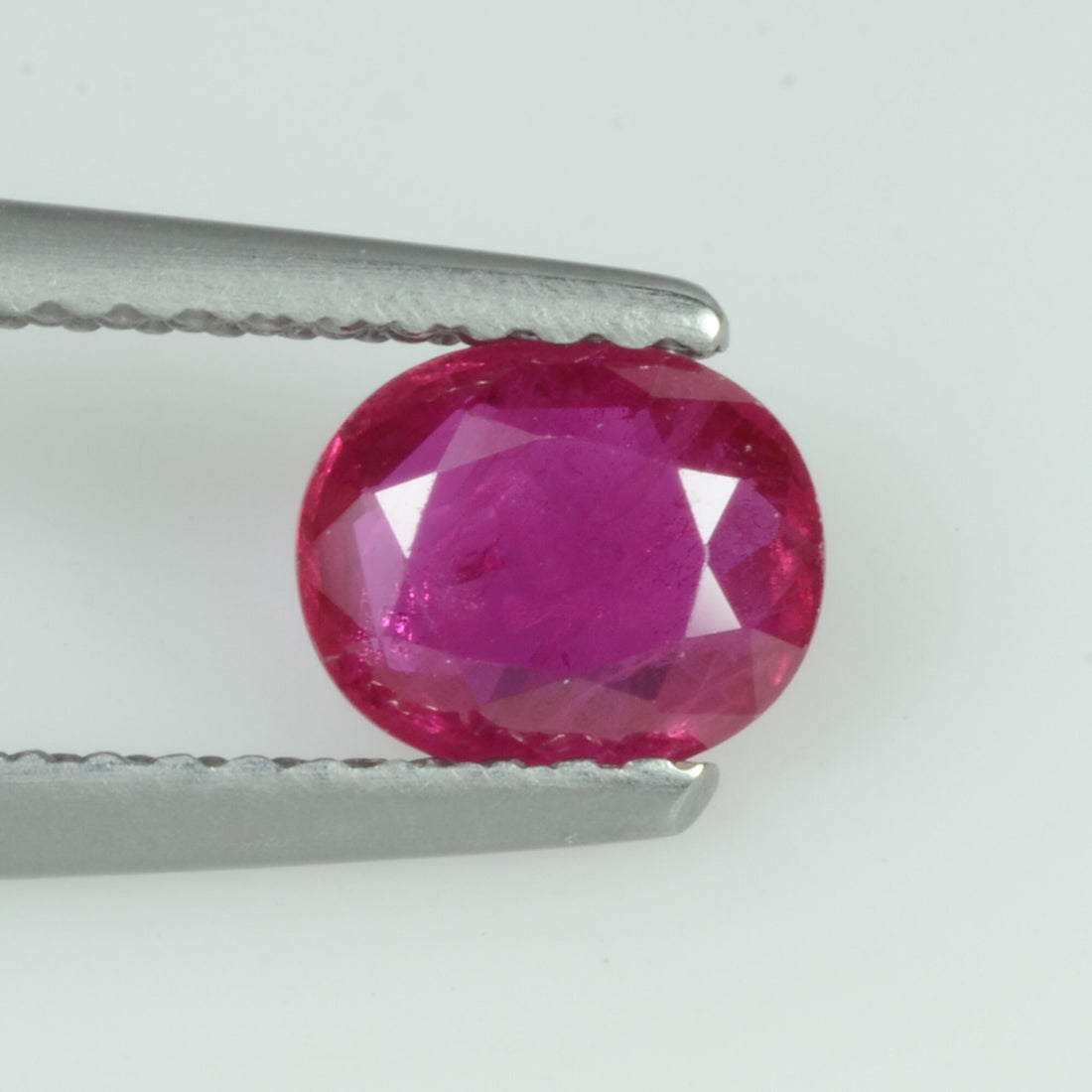 0.73 Cts Natural Burma Ruby Loose Gemstone Oval Cut