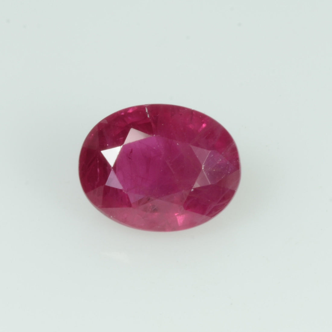 0.94 Cts Natural Burma Ruby Loose Gemstone Oval Cut