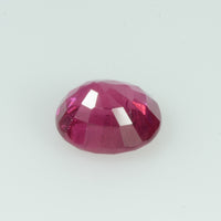 1.17 Cts Natural Burma Ruby Loose Gemstone Oval Cut