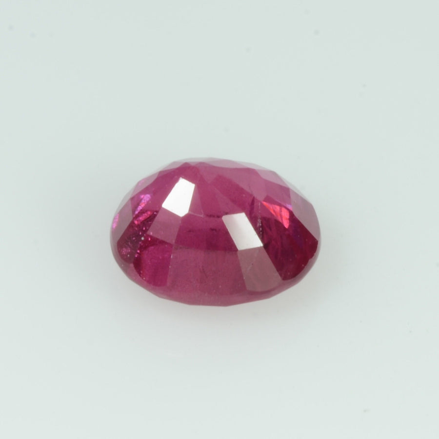 1.17 Cts Natural Burma Ruby Loose Gemstone Oval Cut