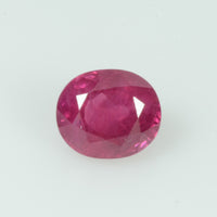 1.17 Cts Natural Burma Ruby Loose Gemstone Oval Cut