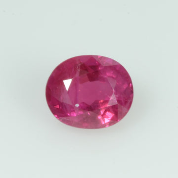 1.05 Cts Natural Burma Ruby Loose Gemstone Oval Cut