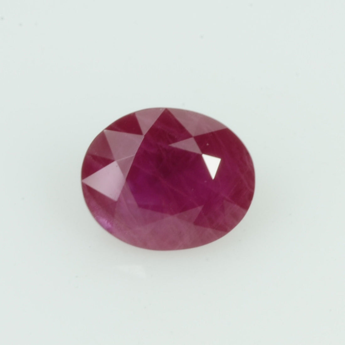 0.77 Cts Natural Burma Ruby Loose Gemstone Oval Cut